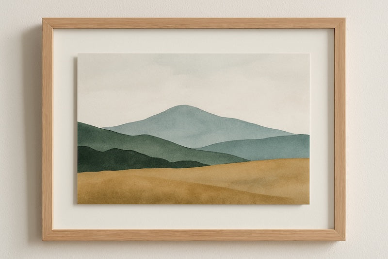 Beyond Frames: A Modern Guide to Print Mounting Options for Artists