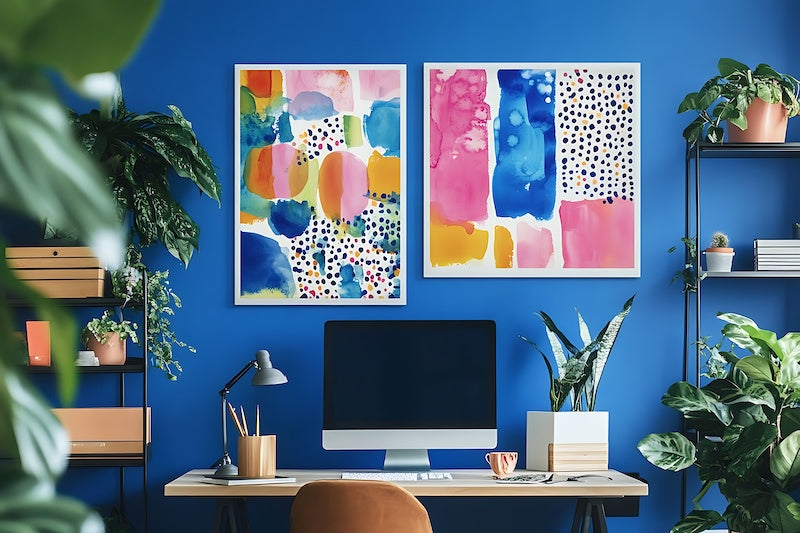 DIY Home Office Art vs. Professional Prints: What's Worth the Investment?
