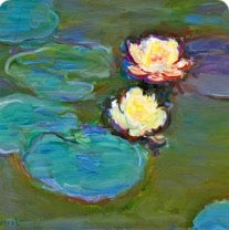 Water lilies painting